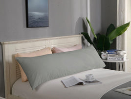 1000TC Premium Ultra Soft Body Pillowcase - Grey Kings Warehouse 