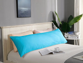 1000TC Premium Ultra Soft Body Pillowcase - Light Blue Kings Warehouse 