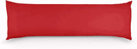 1000TC Premium Ultra Soft Body Pillowcase - Red Kings Warehouse 