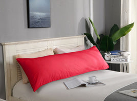 1000TC Premium Ultra Soft Body Pillowcase - Red Kings Warehouse 