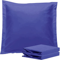 1000TC Premium Ultra Soft European Pillowcases 2-Pack Royal Blue Kings Warehouse 