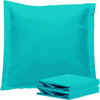 1000TC Premium Ultra Soft European Pillowcases 2-Pack Teal Kings Warehouse 
