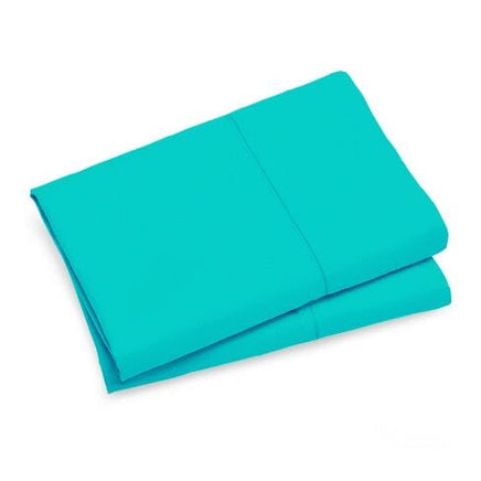 1000TC Premium Ultra Soft King size Pillowcases 2-Pack - Teal Kings Warehouse 