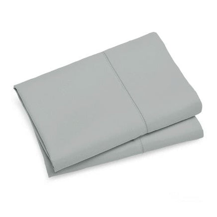 1000TC Premium Ultra Soft Queen size Pillowcases 2-Pack - Grey Kings Warehouse 