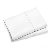 1000TC Premium Ultra Soft Standrad size Pillowcases 2-Pack - White Kings Warehouse 