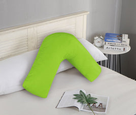 1000TC Premium Ultra Soft V SHAPE Pillowcase - Green Kings Warehouse 