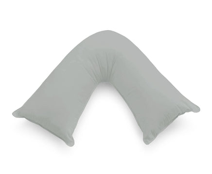 1000TC Premium Ultra Soft V SHAPE Pillowcase - Grey Kings Warehouse 