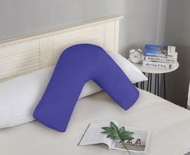 1000TC Premium Ultra Soft V SHAPE Pillowcase - Royal Blue Kings Warehouse 