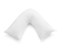 1000TC Premium Ultra Soft V SHAPE Pillowcase - White Kings Warehouse 