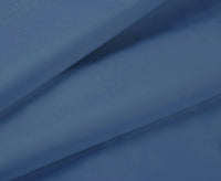 1000TC Queen Size Bed Soft Flat & Fitted Sheet Set Greyish Blue Kings Warehouse 