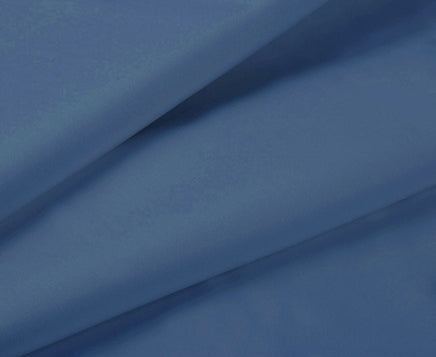 1000TC Queen Size Bed Soft Flat & Fitted Sheet Set Greyish Blue Kings Warehouse 