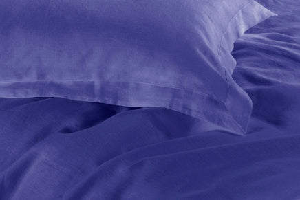 1000TC Tailored King Single Size Royal Blue Duvet Doona Quilt Cover Set Kings Warehouse 