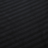 1000TC Ultra Soft Striped Super King Size Black Duvet Doona Quilt Cover Set Kings Warehouse 
