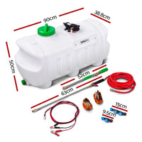 100L ATV Weed Sprayer Spot Spray 1.5 M Boom Chemical Garden Farm Pump Home & Garden > Garden Tools Kings Warehouse 
