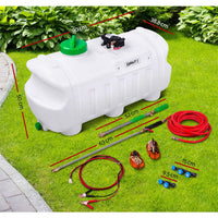 100L ATV Weed Sprayer Spot Spray 1.5 M Boom Chemical Garden Farm Pump Home & Garden > Garden Tools Kings Warehouse 