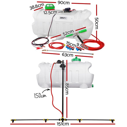 100L Weed Sprayer Home & Garden > Garden Tools Kings Warehouse 