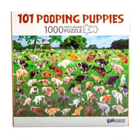 101 Pooping Puppies 1000 pc Jigsaw Puzzle Kings Warehouse 