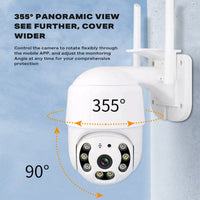 1080P Full HD Wireless Wifi IP Camera Home Security LED Bulb Lamp Light Camera Kings Warehouse 