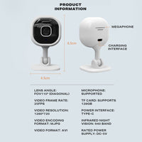 1080P HD WIFI Security Smart IP Camera Wireless Home CCTV System Indoor Monitor Kings Warehouse 