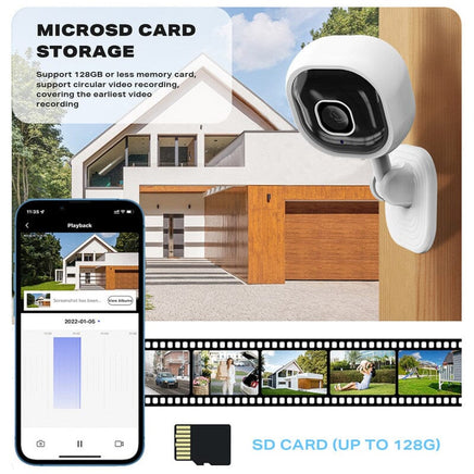 1080P HD WIFI Security Smart IP Camera Wireless Home CCTV System Indoor Monitor Kings Warehouse 