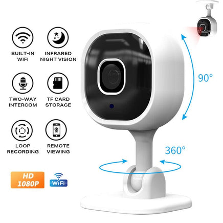1080P HD WIFI Security Smart IP Camera Wireless Home CCTV System Indoor Monitor Kings Warehouse 