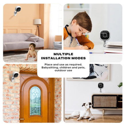 1080P HD WIFI Security Smart IP Camera Wireless Home CCTV System Indoor Monitor Kings Warehouse 