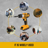 10Pc Magnetic Extension Socket Drill Bit Holder 1/4" Hex Screwdriver Nut Driver Kings Warehouse 