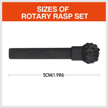 10Pc Rotary Bits Set Router Drill Bit Burr Wood Rasp File Drill Bits Wood Timber Kings Warehouse 