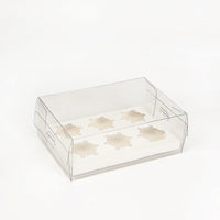 10Pcs Clear Dessert Boxes Cupcake Packing Boxes Bakery Cake Wrapping Boxes Kings Warehouse 