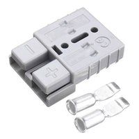 10x Anderson Style Plug connector 50AMP Caravan Trailer Solar 6AWG GREY Kings Warehouse 