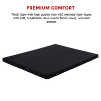 110CM XL Pet Bed Mattress Dog Cat Memory Foam Pad Mat Cushion dog supplies Kings Warehouse 