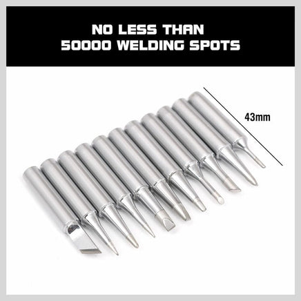 11Pc Soldering Iron Tips Solder Rework Lead Free Hakko Soldering Station AU Kings Warehouse 