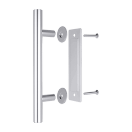 12" Barn Door Handle Sliding Flush Pull Wood Door Gate Hardware Stainless Steel Kings Warehouse 