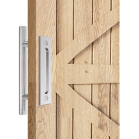 12" Barn Door Handle Sliding Flush Pull Wood Door Gate Hardware Stainless Steel Kings Warehouse 