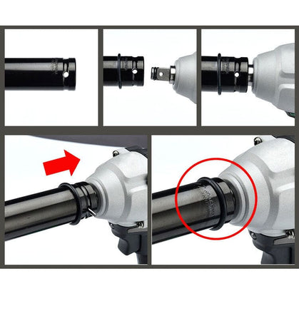 1/2" Cordless Impact Wrench Driver Brushless Rattle Gun For Makita 18V Battery Kings Warehouse 