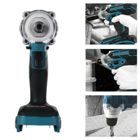 1/2" Cordless Impact Wrench Driver Brushless Rattle Gun For Makita 18V Battery Kings Warehouse 