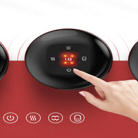 12 levels Electric Cupping Therapy Smart Scraping Massager Red Light Heating Body Slimming Red Kings Warehouse 