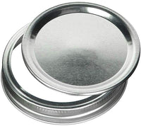 12 Pieces Canning Jars - 480ml Mason Jar Empty Glass Spice Bottles with Airtight Lids and Labels Appliances Supplies Kings Warehouse 