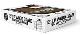 12" Wooden LP Crate Kings Warehouse 