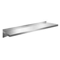 1200mm Stainless Steel Wall Shelf Kitchen Shelves Rack Mounted Display Shelving