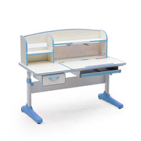 120cm Height Adjustable Children Kids Ergonomic Study Desk Blue AU Furniture KingsWarehouse 
