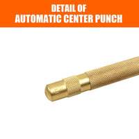 125mm/5" Automatic Centre Punch Adjustable Spring Loaded Metal Drill Tool Glod Kings Warehouse 