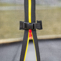 12ft Outdoor Trampoline Kids Children With Safety Enclosure Pad Mat Ladder Basketball Hoop Set - Rainbow Kings Warehouse 