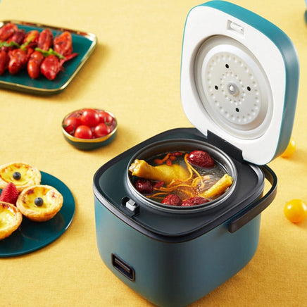 1.2L Mini Rice Cooker Travel Small Non-stick Pot For Cooking Soup Rice Stews Kings Warehouse 