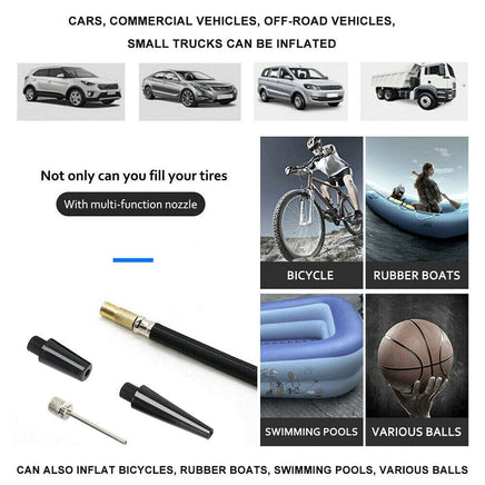 12V 150PSI Car Air Compressor Portable Tyre Deflator Inflator Pump 4WD Car Truck Kings Warehouse 