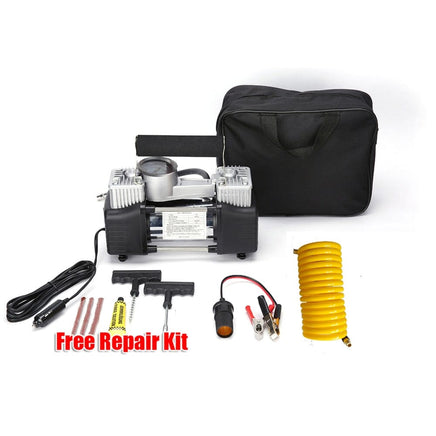 12V 150PSI Car Air Compressor Portable Tyre Deflator Inflator Pump 4WD Car Truck Kings Warehouse 