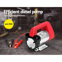 12V Electric Diesel Oil Bio-diesel Transfer Pump Other Tools Kings Warehouse 