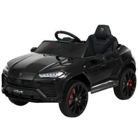 12V Electric Kids Ride On Toy Car Licensed Lamborghini URUS Remote Control Black Cars Kings Warehouse 