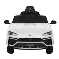 12V Electric Kids Ride On Toy Car Licensed Lamborghini URUS Remote Control White Cars Kings Warehouse 