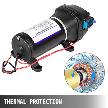 12V Water Pump FL-40 High Pressure 17/10LPM For Caravan Boat Camp Washdown Kings Warehouse 
